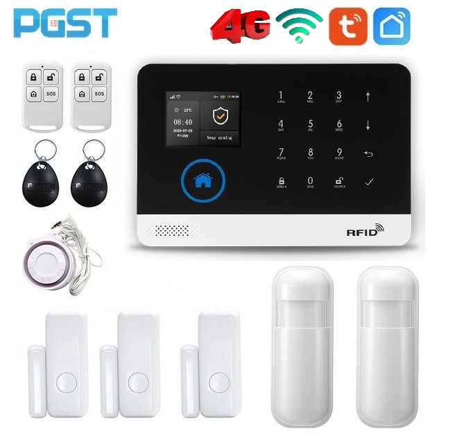 PGST Ασύρματο σύστημα συναγερμού Tuya Smart Life PG-103-C  4G/Wi-Fi