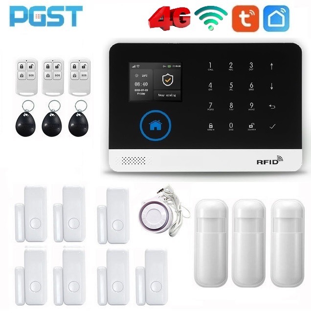 PGST Ασύρματο σύστημα συναγερμού Tuya Smart Life PG-103-F  4G/Wi-Fi