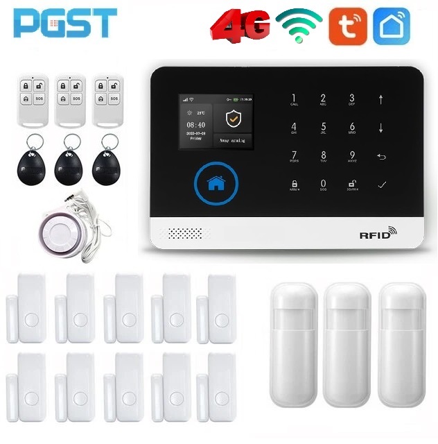 PGST Ασύρματο σύστημα συναγερμού Tuya Smart Life PG-103-H  4G/Wi-Fi