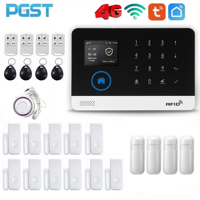 PGST Ασύρματο σύστημα συναγερμού Tuya Smart Life PG-103-J  4G/Wi-Fi