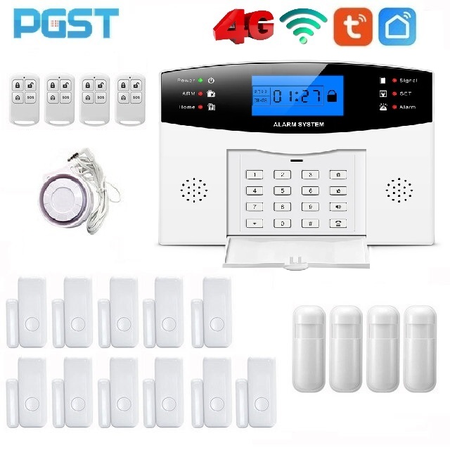 PGST Ασύρματο σύστημα συναγερμού Tuya Smart Life PG-500-J  4G/Wi-Fi
