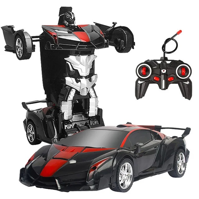 Τηλεκατευθυνόμενο Αυτοκίνητο Transformer 1/18  BLACK and RED χρώμα YKC001BR