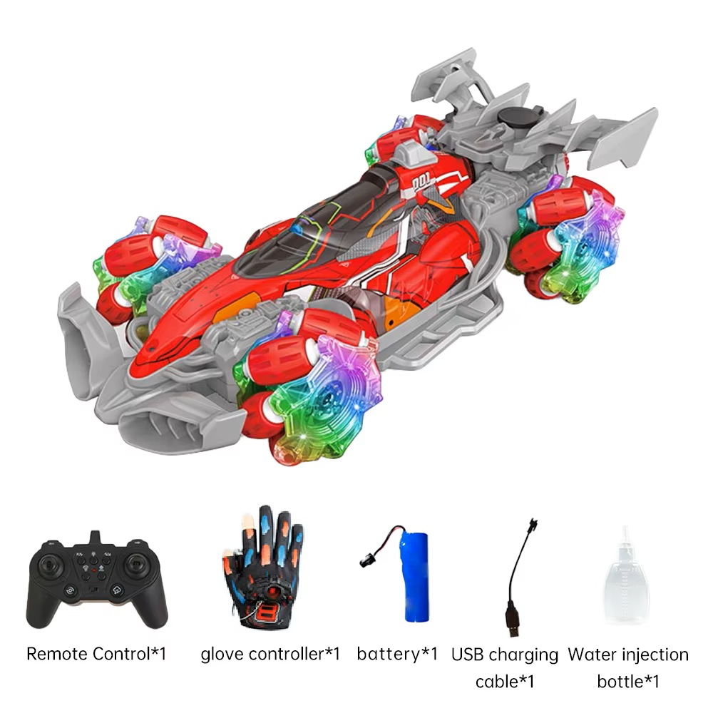 Τηλεκατευθυνόμενο Αυτοκίνητο Stunt 1/16 RC RED Formula car MUSIC/SPRAY/GESTURE JHBPH11050R