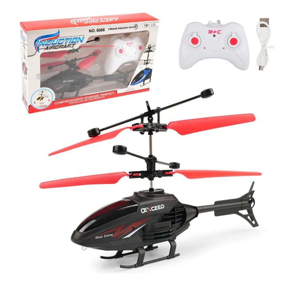 Τηλεκατευθυνόμενο Ελικόπτερο RED/BLACK χρώμα Helicopter JHBPH10841RB Τηλεκατευθυνόμενο Ελικόπτερο RED/BLACK χρώμα Helicopter JHBPH10841RB