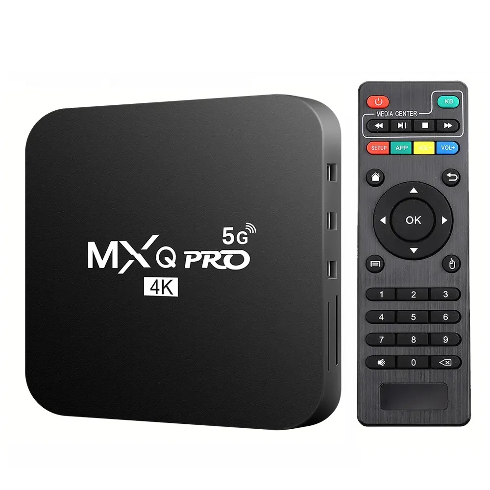 MXQ Pro 5G 4K TV Box UHD με Wi-Fi USB 2.0 2GB RAM και 16GB Αποθηκευτικό Χώρο με Λειτουργικό Android 11