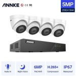 ANNKE SET N48PBB POE 6MP NVR 8 IP + 4 TURRET CAMERAS 5MP ΕΞΩΤΕΡΙΚΕΣ I51DS 5MP 2.8mm