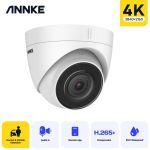 ANNKE 8MP 4mm IP POE TURRET camera με μικρόφωνο I91BM01