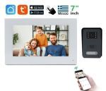 Σετ θυροτηλεόρασης Joytimer 2 καλωδίων με οθόνη Wi-Fi TUYA Smartlife APP BLACK HD 7