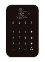 Ασύρματο πληκτρολόγιο συναγερμού K10B BLACK wireless keypad works with PGST, STANIOT alarm hosts