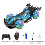 Τηλεκατευθυνόμενο Αυτοκίνητο Stunt 1/16 RC BLUE Formula car MUSIC/SPRAY/GESTURE JHBPH11050BL