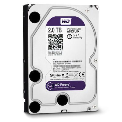 Φωτογραφία από HDD 2TB WD20PURX ΣΚΛΗΡΟΣ ΔΙΣΚΟΣ WESTERN DIGITAL