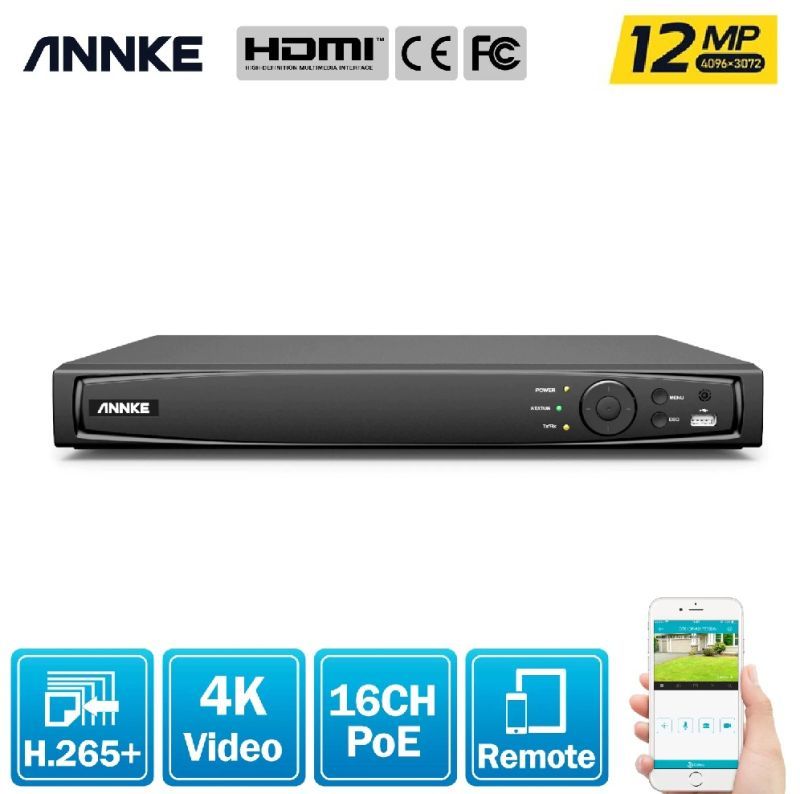 Φωτογραφία από ANNKE  Δικτυακό Καταγραφικό 16 CHANNEL POE NVR 12MP 4K N46PCK