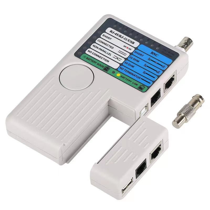 Φωτογραφία από NBD Network tester Έλεγχος δικτυακών καλωδίων RJ45, RJ11, USB και δικτύου BNC N-462