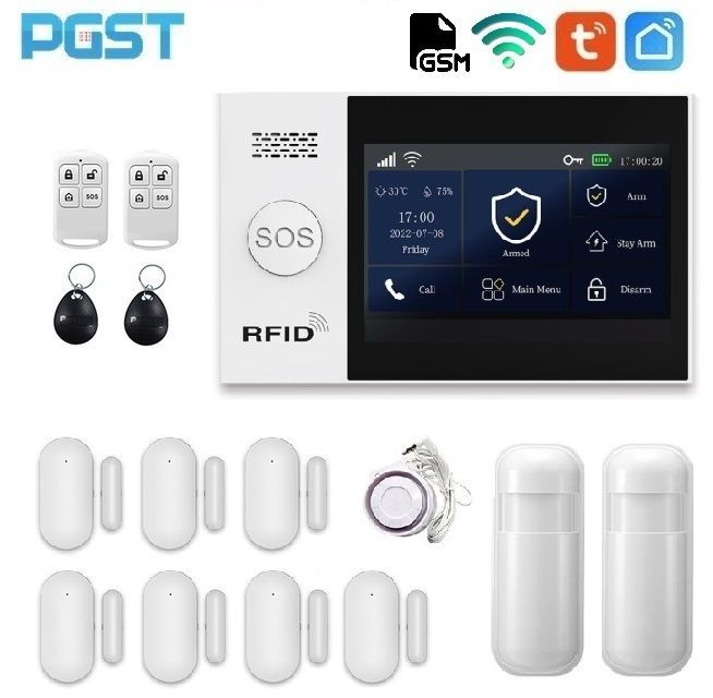 Φωτογραφία από Alarm Smart System PGST PG-107 E Tuya Smart Home