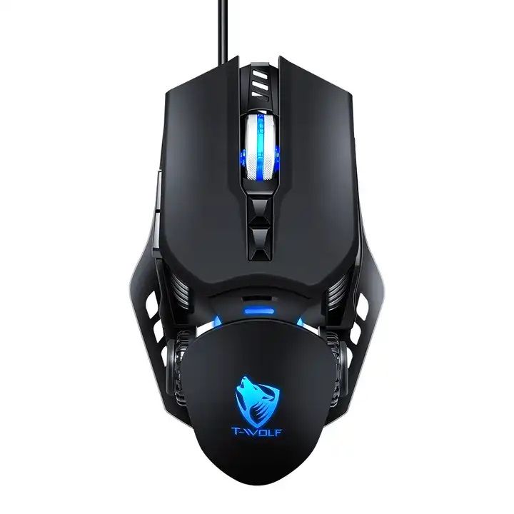 Φωτογραφία από T-Wolf G530 Gaming mouse Ποντίκι 6400 DPI Μαύρο G530TB Silent Black