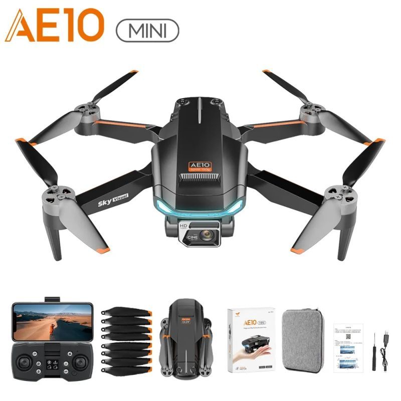 Φωτογραφία από AE-10 5G MINI Drone with HD video 4K Camera 1KM GPS Brushless
