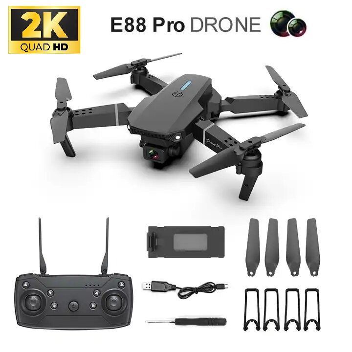 Φωτογραφία από DLB E88 Pro RC Smart Drone 2K Camera BLACK