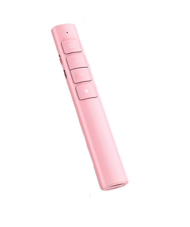 Φωτογραφία από 2.4 GHz Wireless 100m Presenter with Red Pointer Pen USB RF Remote Control PINK