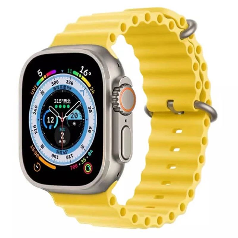 Φωτογραφία από Z55 Ultra Smartwatch με Παλμογράφο YELLOW Z55-UYC